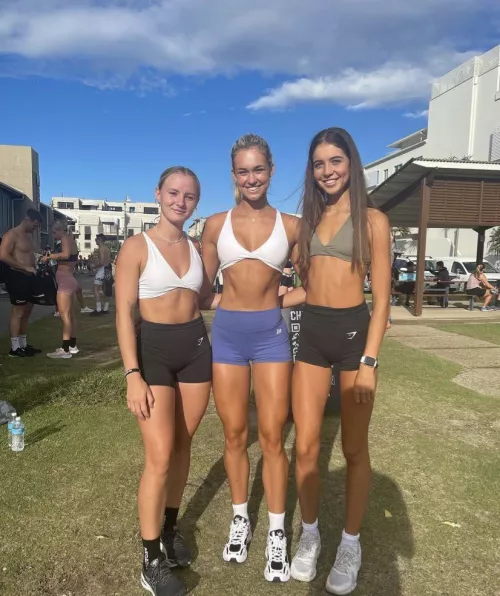 Athletic ladies