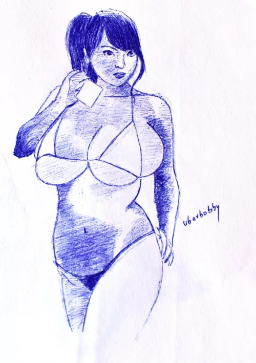 Attempted to draw hitomi tanaka