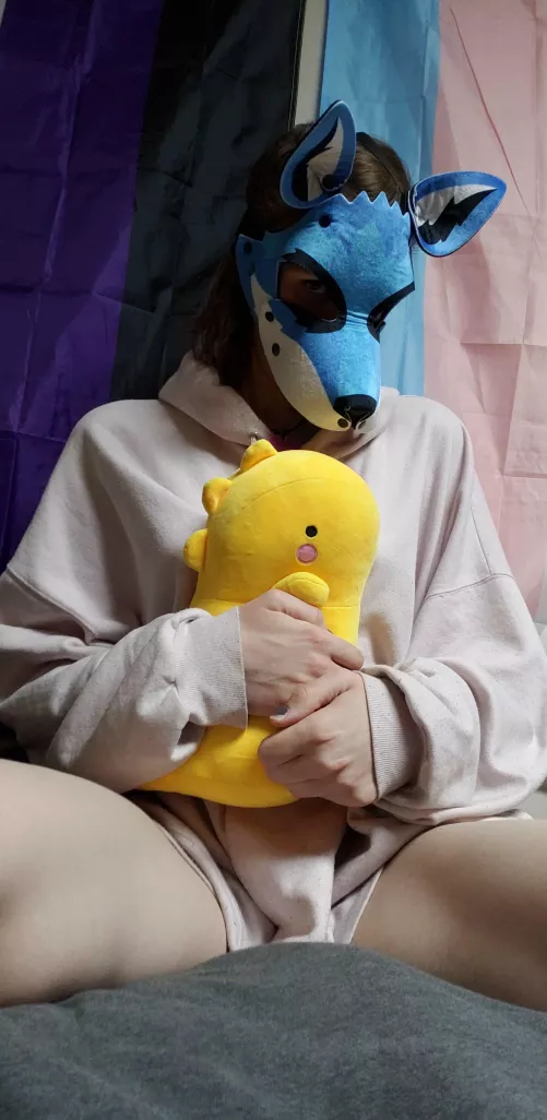 awoo ~ I love my stuffie