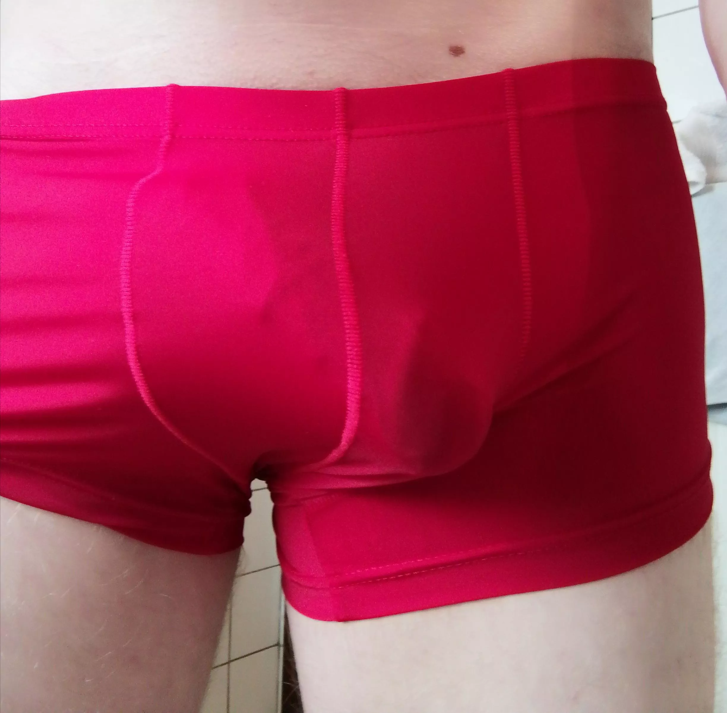Aww.. I have the cutest little bulge