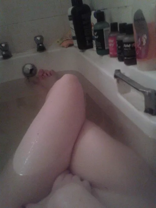 Bath time. have a nice Sunday.