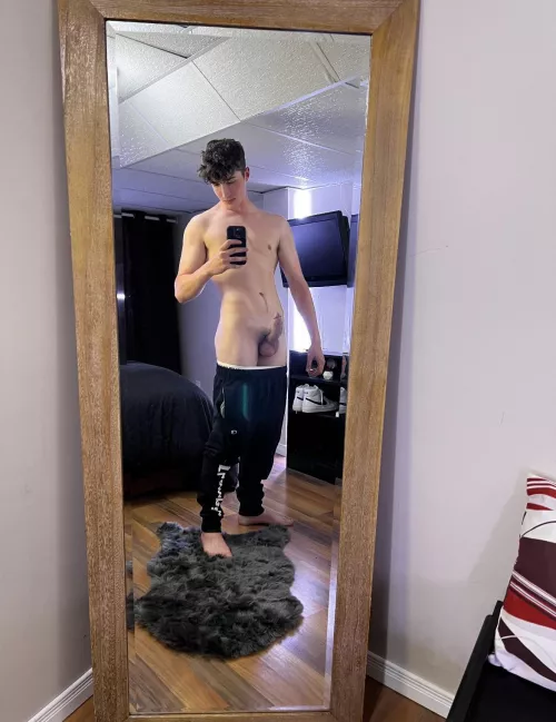 Be honest, do you like my curved cock?