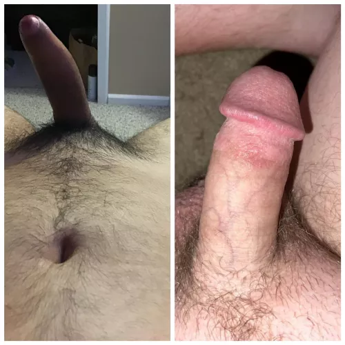 Beat u/smallpp45 by a landslide. Who’s cock would you take?