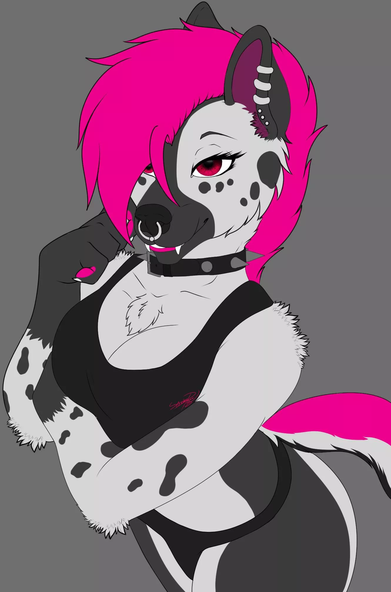 Beautiful art of my yeen (Made by @Striderpeace50 on IG)