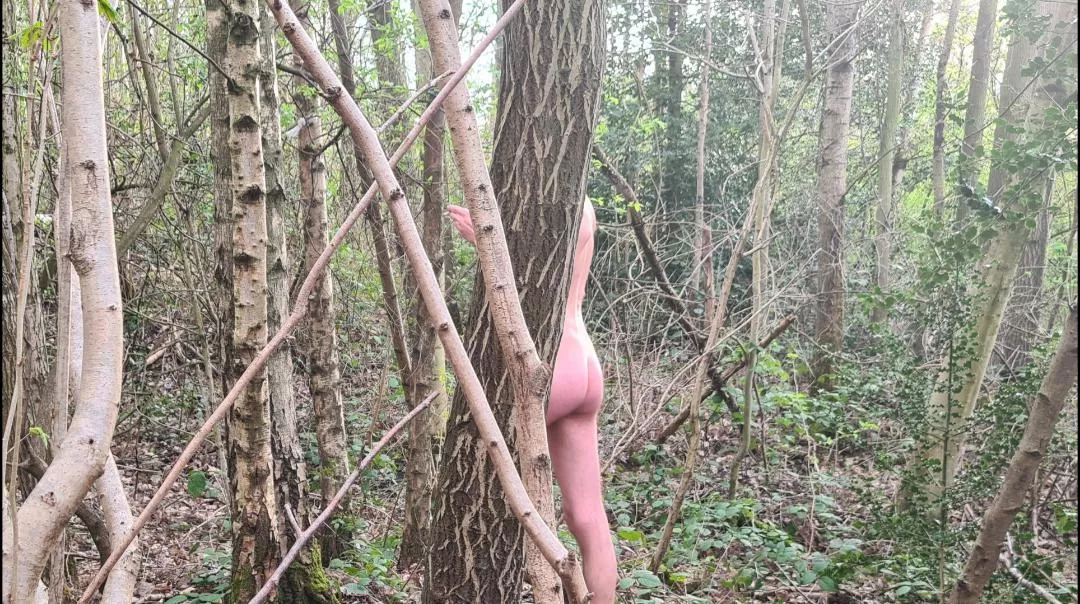 Becoming one with the tree's.