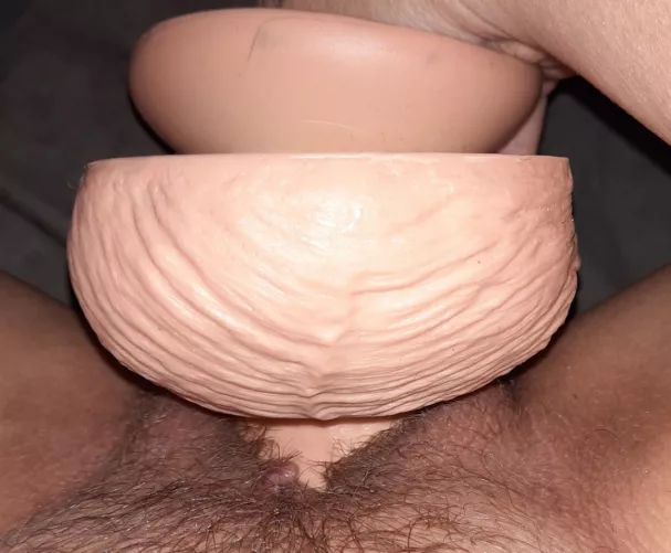 Been a little while since played with mega chubby. Glad I can still take it balls deep 😈 Wanna be next?