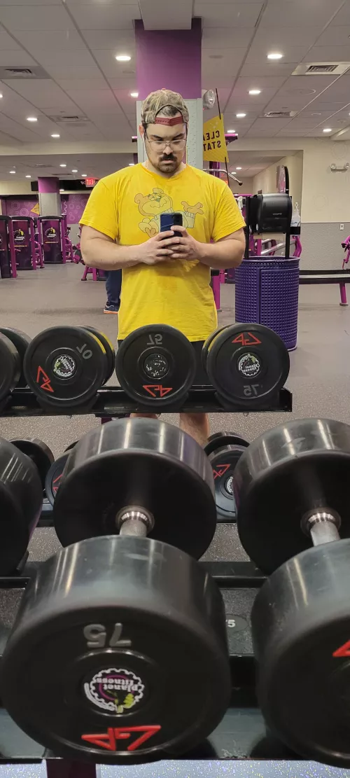 been hitting the gym a lot lately