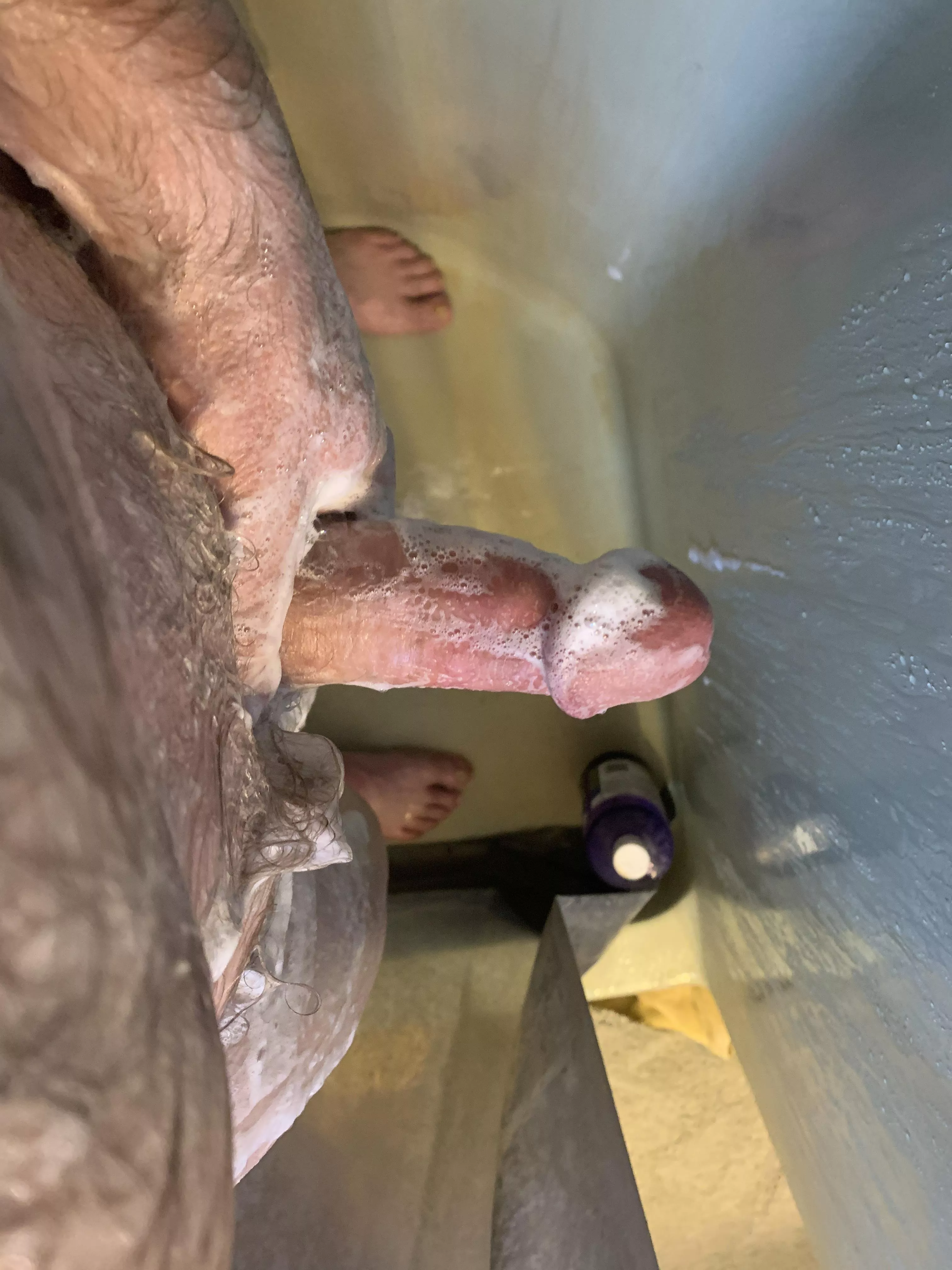 Been hot outside all morning, need someone to help cum get me cleaned up. (47)