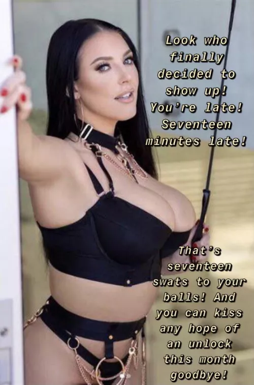 Being late has consequences