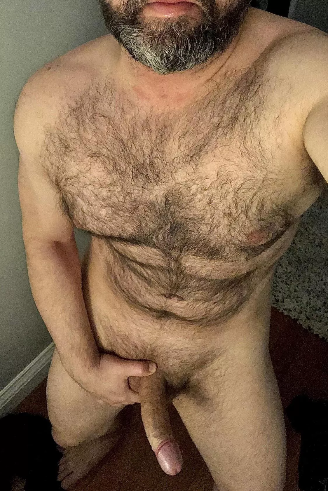 Big, thick, burly Dad who will bend you right over and spank you if you’re bad. (41)