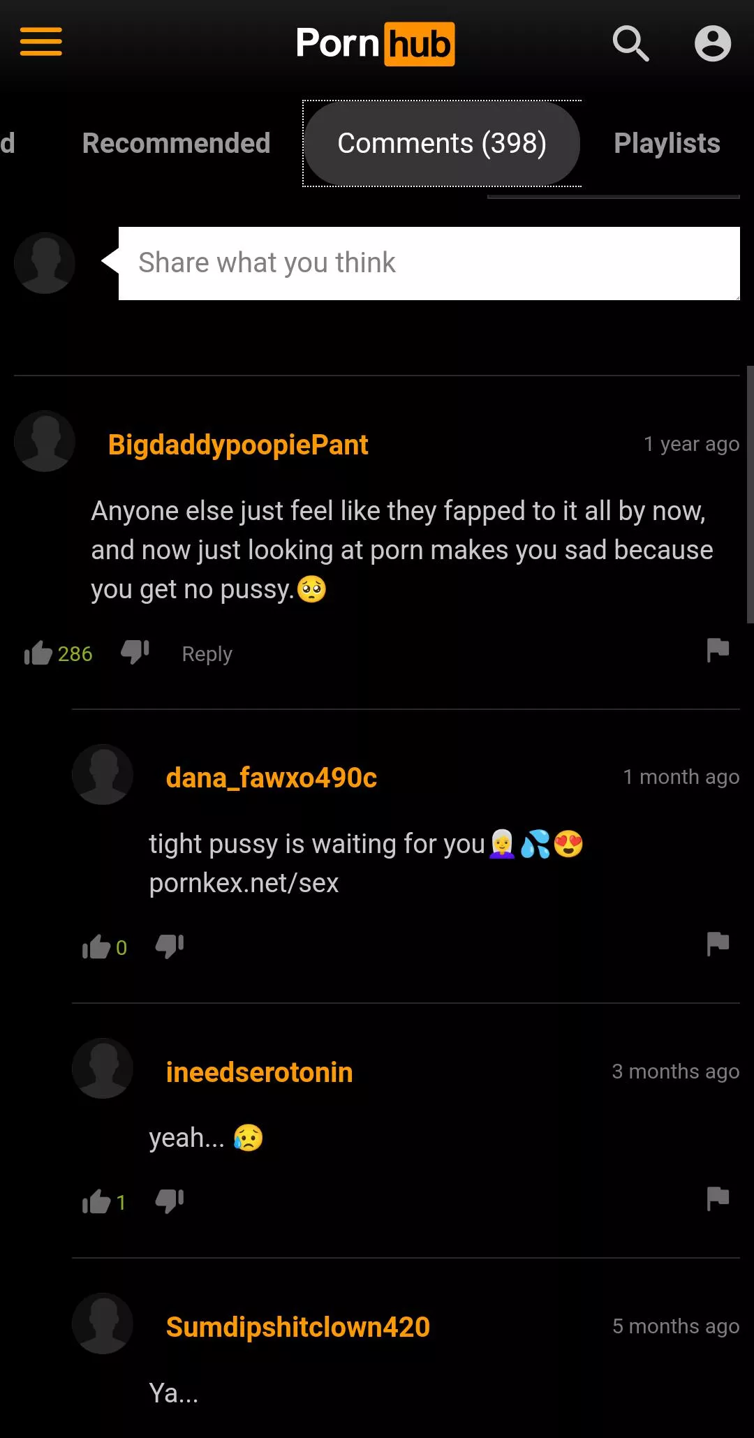 BigdaddypoopiePant is hella self aware and on point here. 🥺🥺