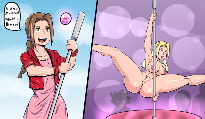 Bimbo Materia Mishap - bimbofication, breast expansion - AmuroSaotome