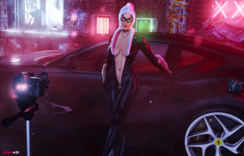 Black Cat - Cyberaesthetic (ScathachAlter) [Marvel/Spider-Man]