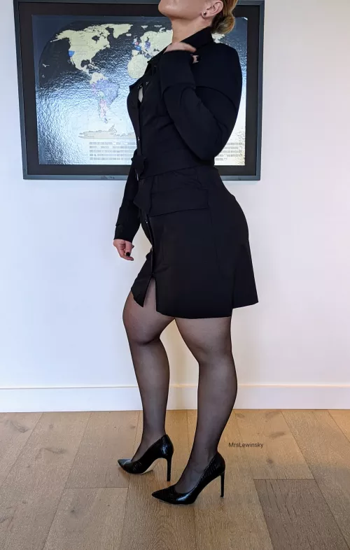 black on black for staff review day