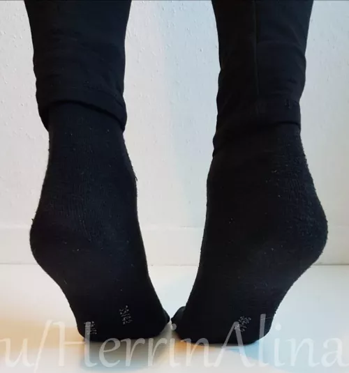 black socks are the best 🥰