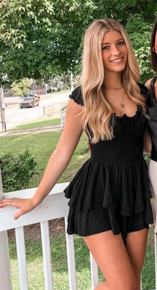 Black sundress (IRTR)