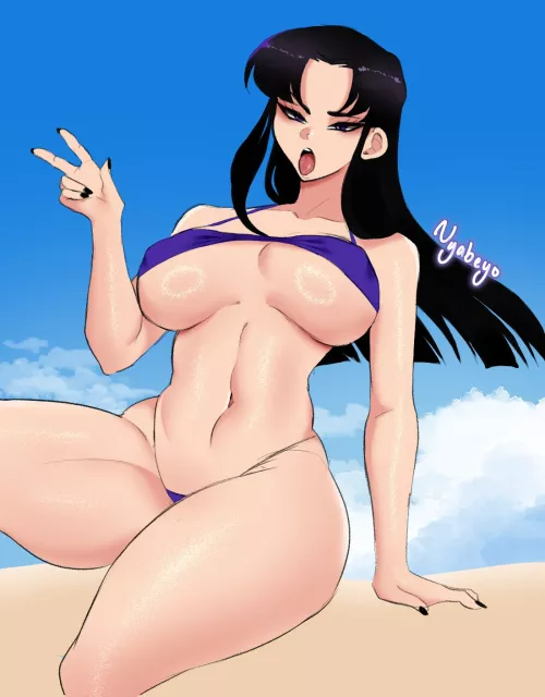 Blackfire Bikini Tease (Guabeyo ) [DC]