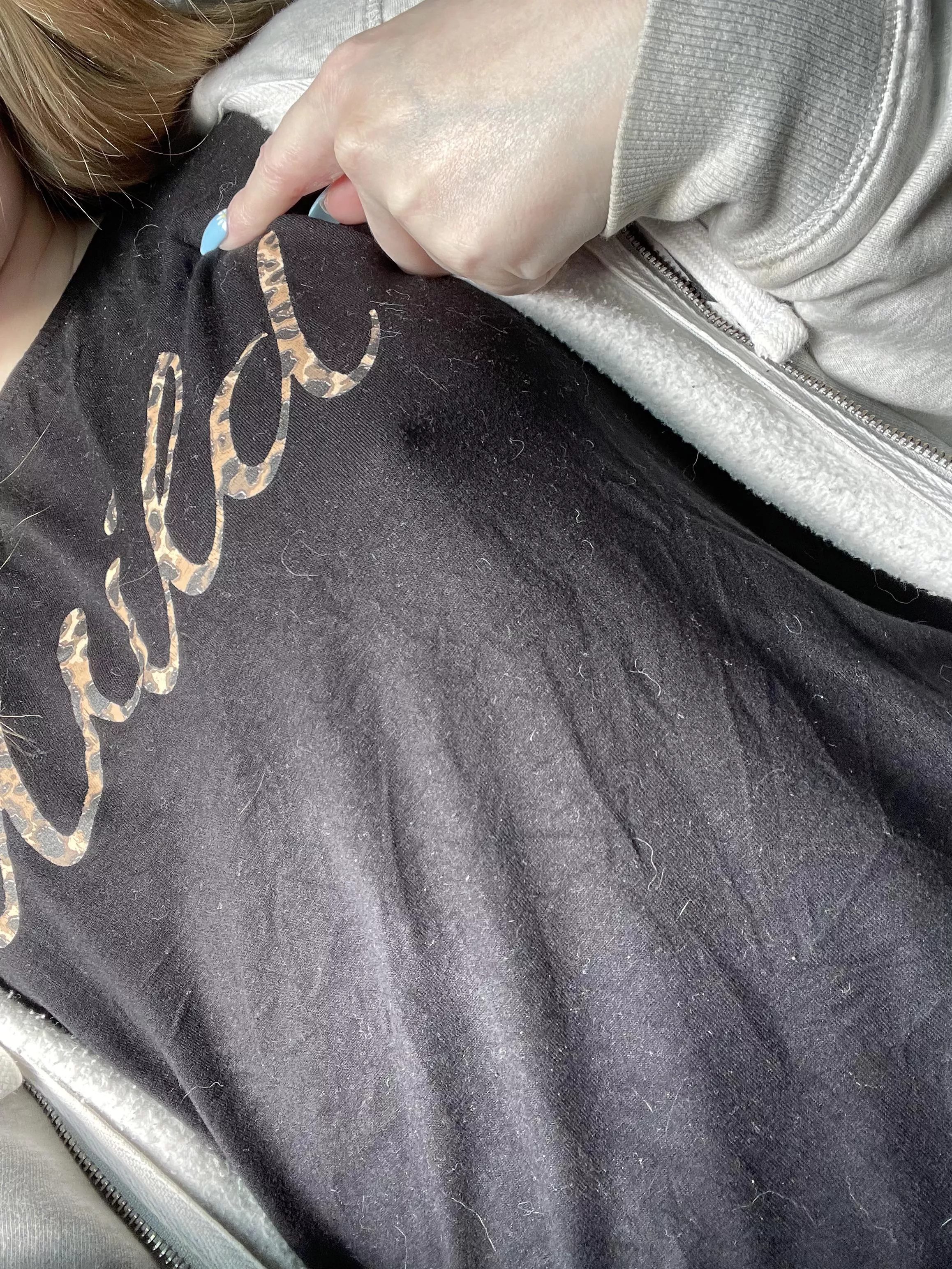 Bonus points if you can tell me what my top says!