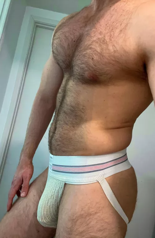 Busted out my old jock from college today 💪🏼