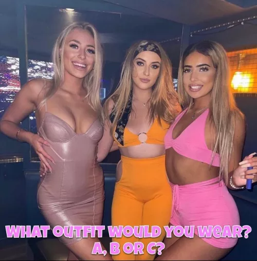 C for me eheh, and you? 🤗💕