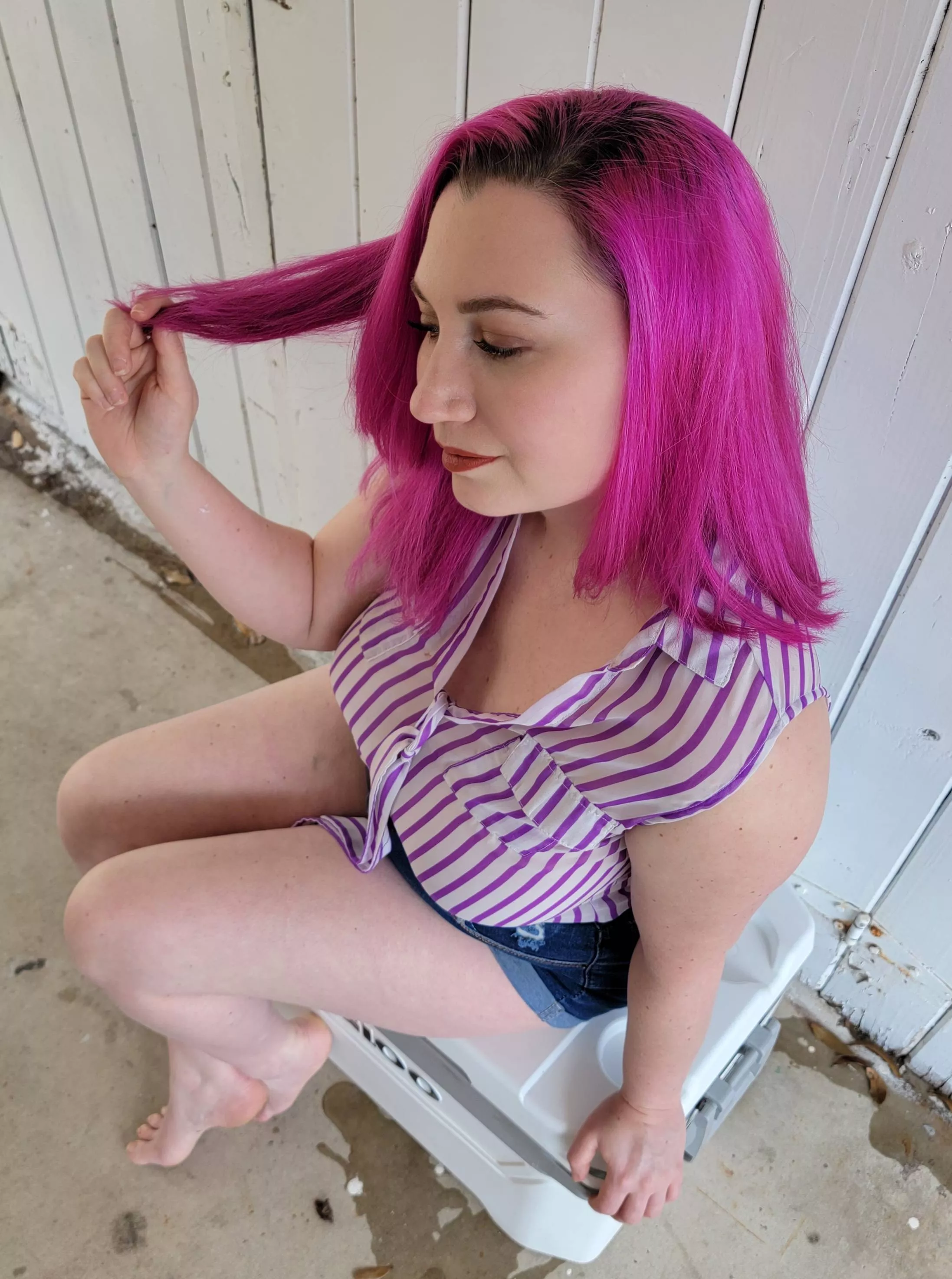 Can I tease you? I promise to be your naughty girl always if you say yes