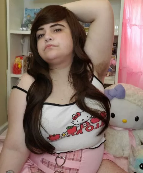 Can you guess how long it's been since I shaved my pits?