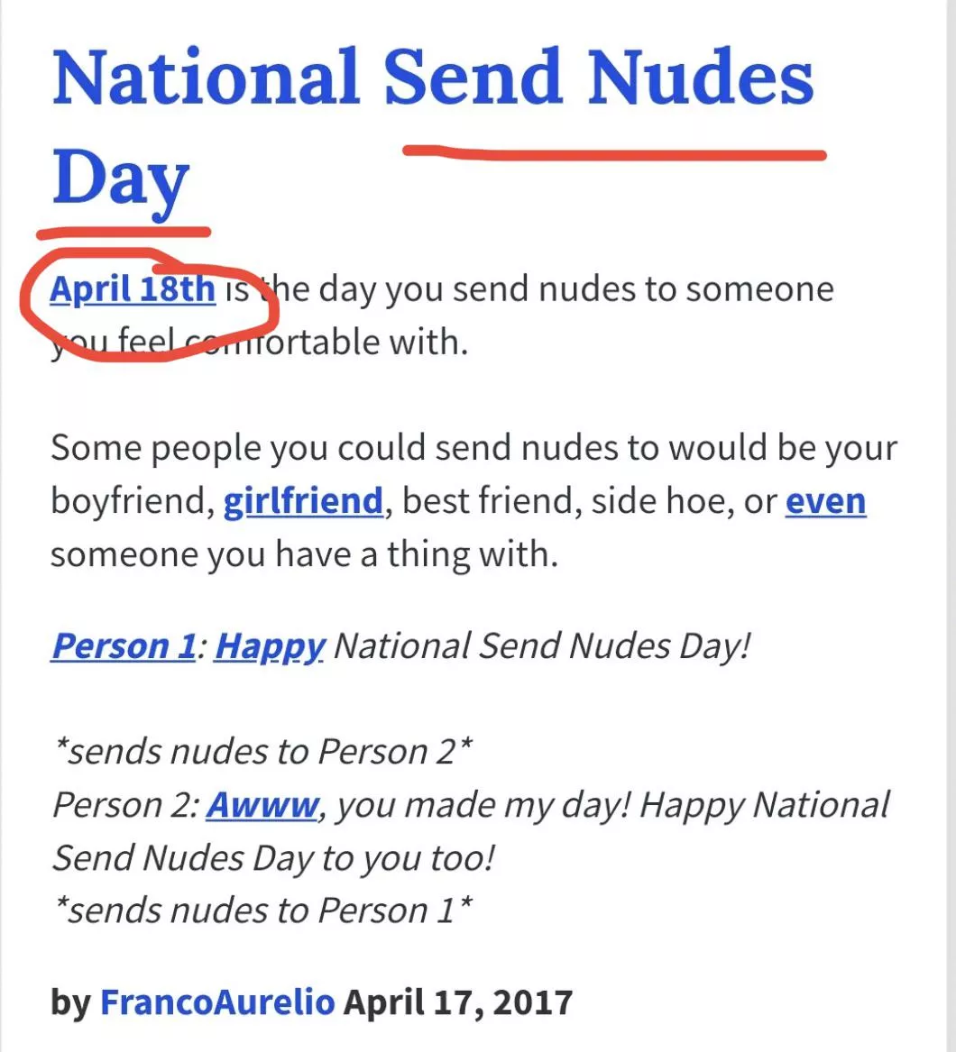 Can’t believe y’all didn’t send me any!