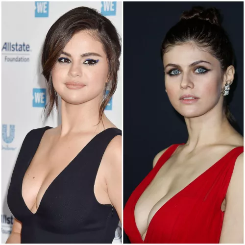 Can't sleep. Anyone else wanna have fun with either Alex Daddario or Selena Gomez?
