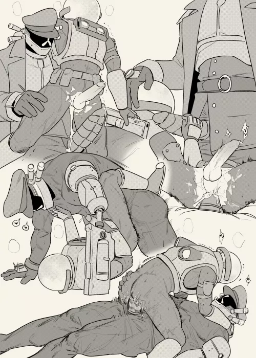 Captain x Commando by francishsie (Risk of Rain 2)