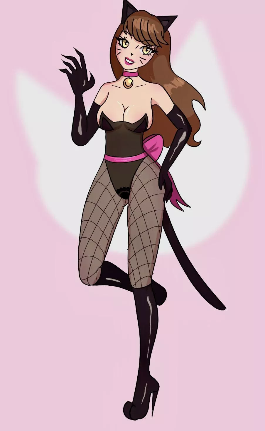 Cat girl [Overwatch] (notabadloaf)