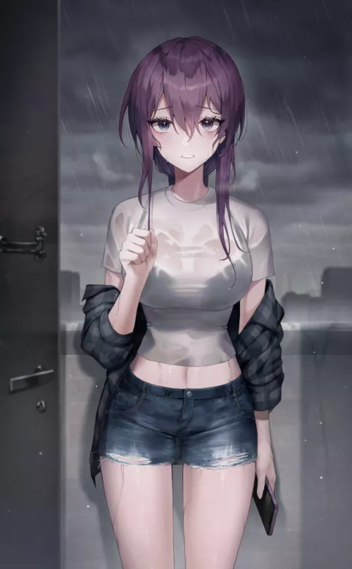 Caught In The Rain Needing Shelter (Luxiel ) [Original]