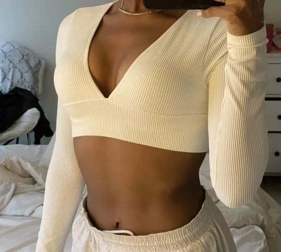 Caught my landlord staring at me with lust in his eyes haha