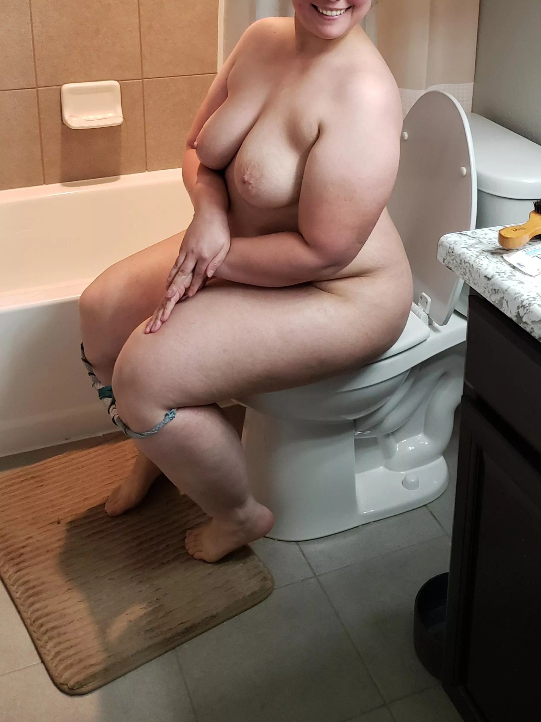 Caught my wife before she hopped in the shower picture