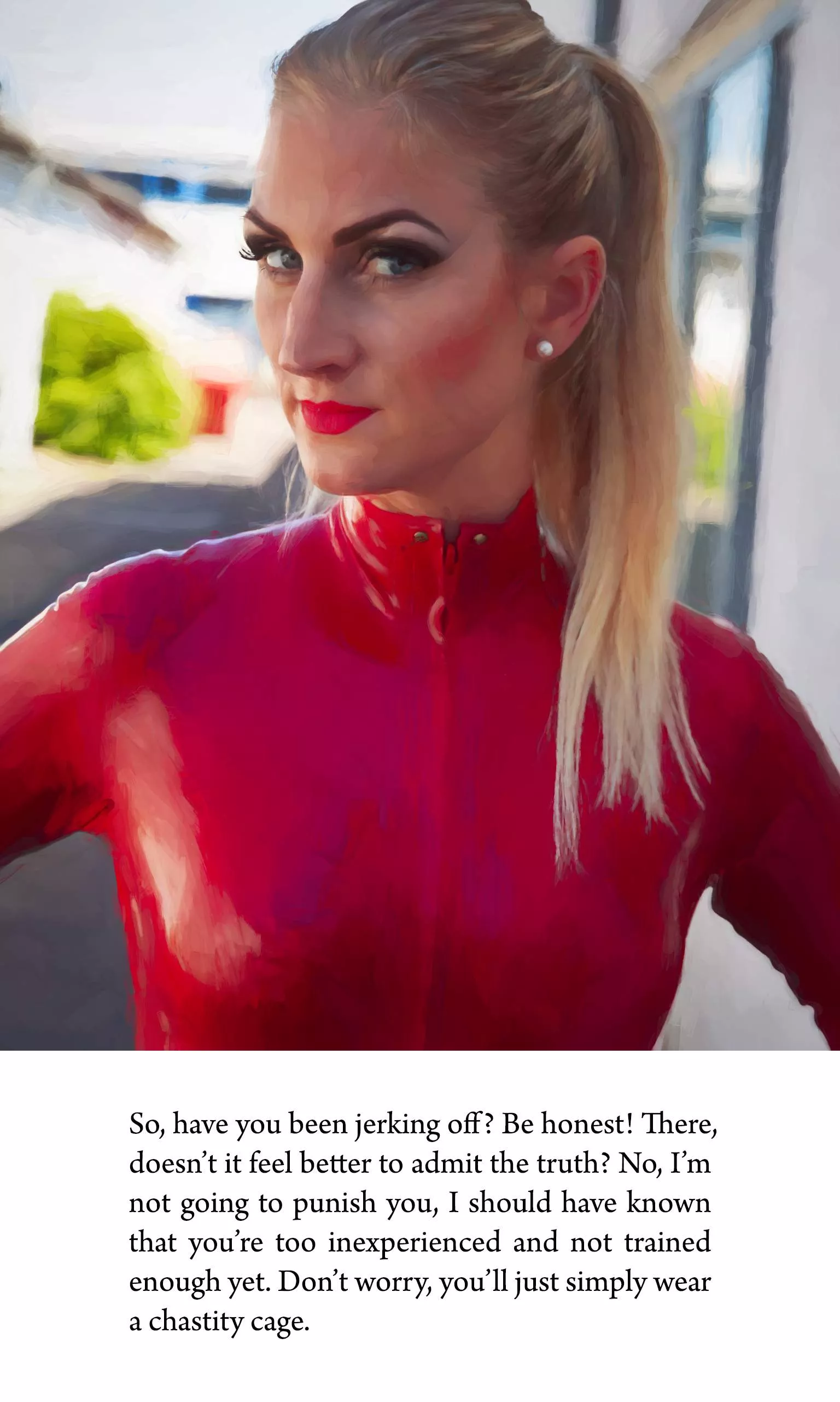 Chastity Cage Crutch