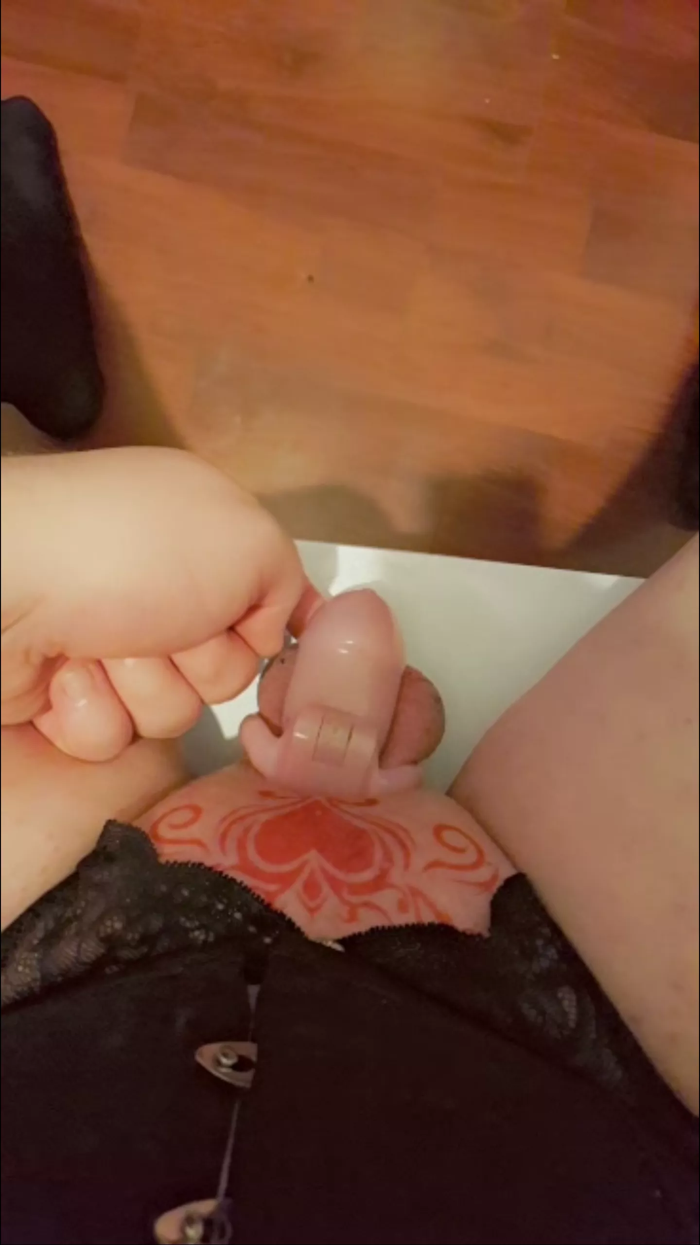 chastity play anyone? 😊😈😙💕