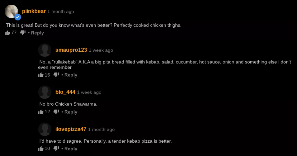 Chicken thighs slap tho