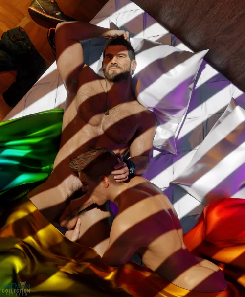 Chris Redfield & Piers Nivans by Daemon