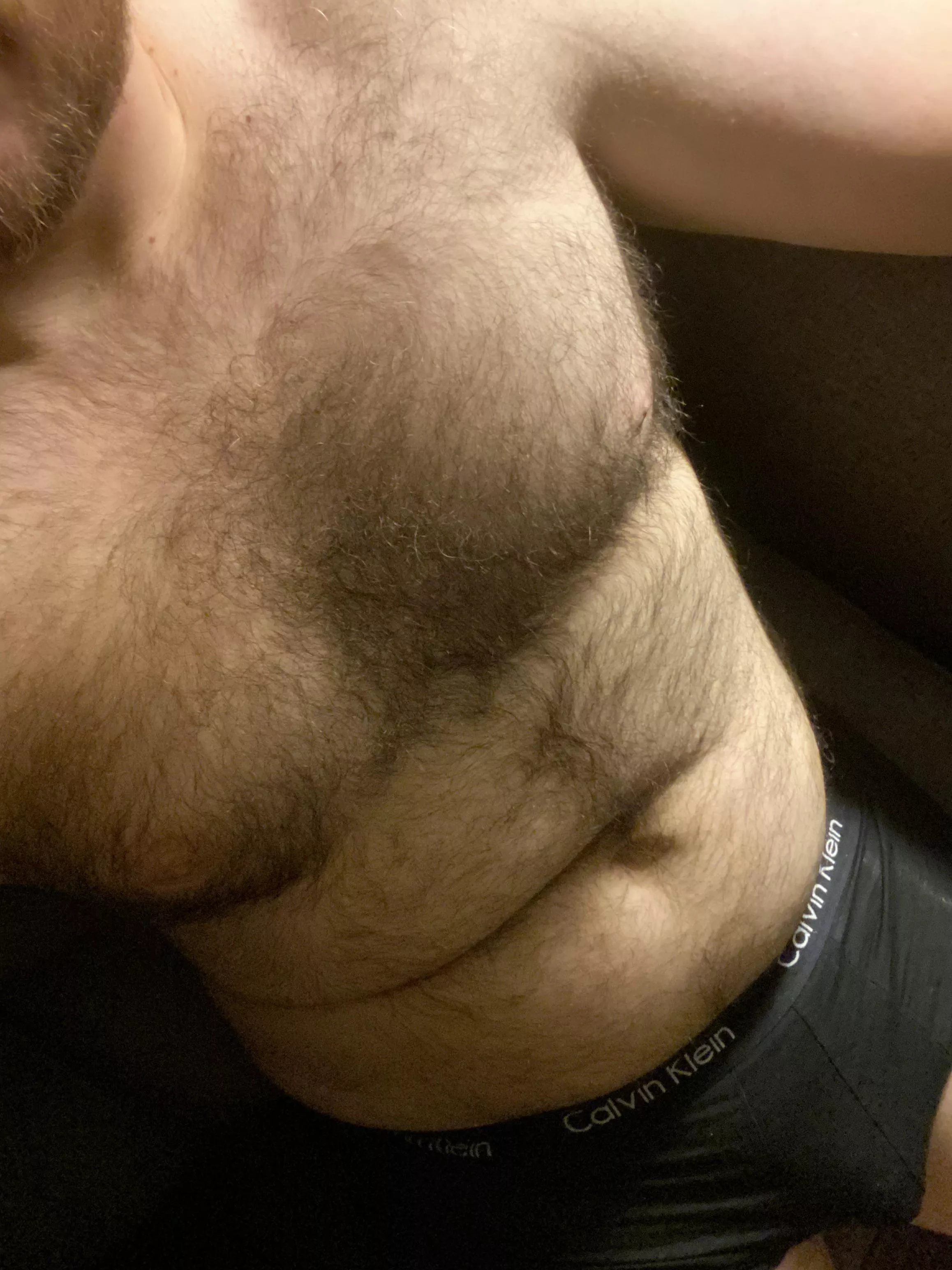 Chubby and hairy