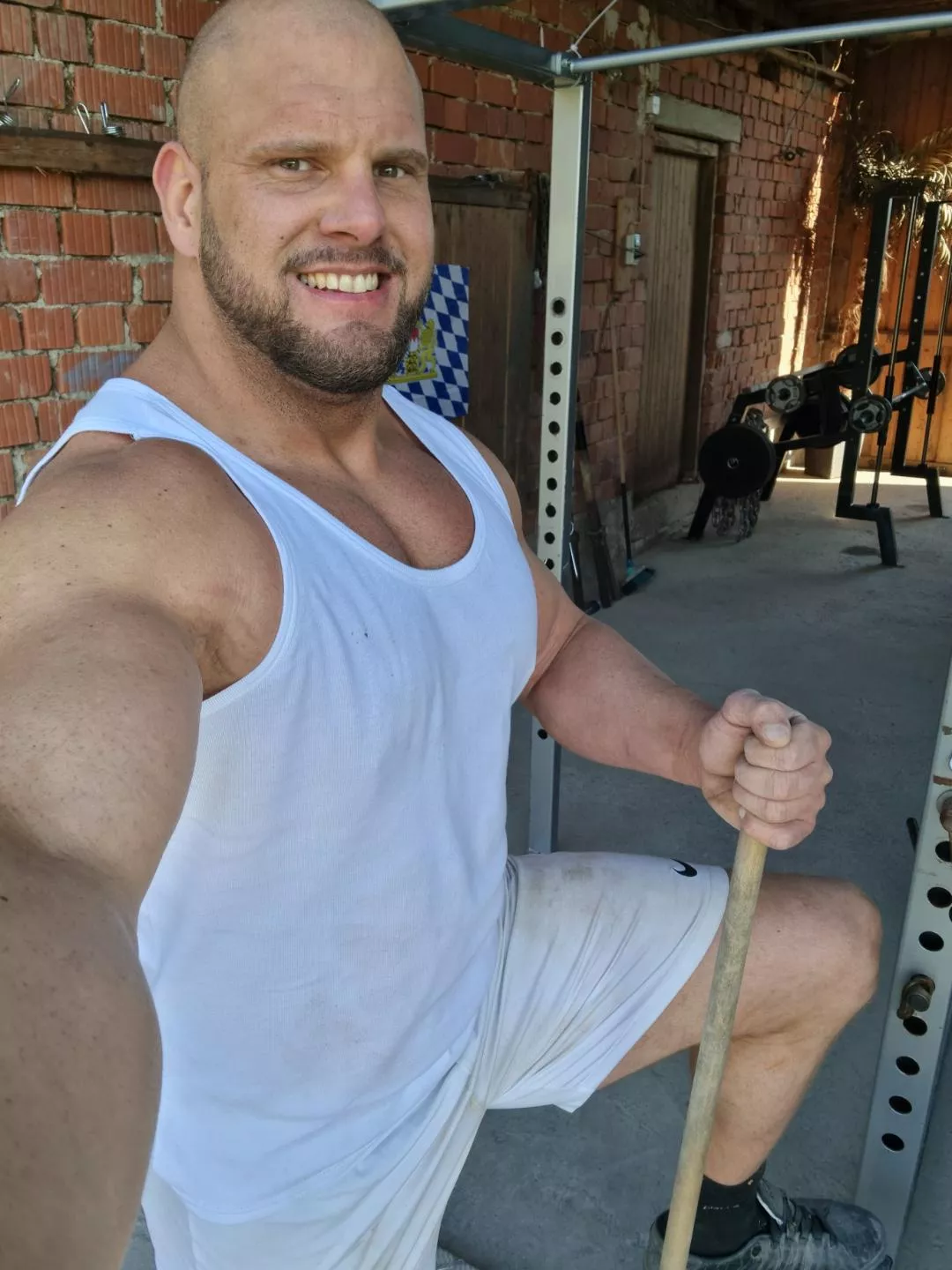 cleaning my barn 😊