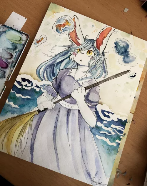 Cleaning up the seashore 🌊✨