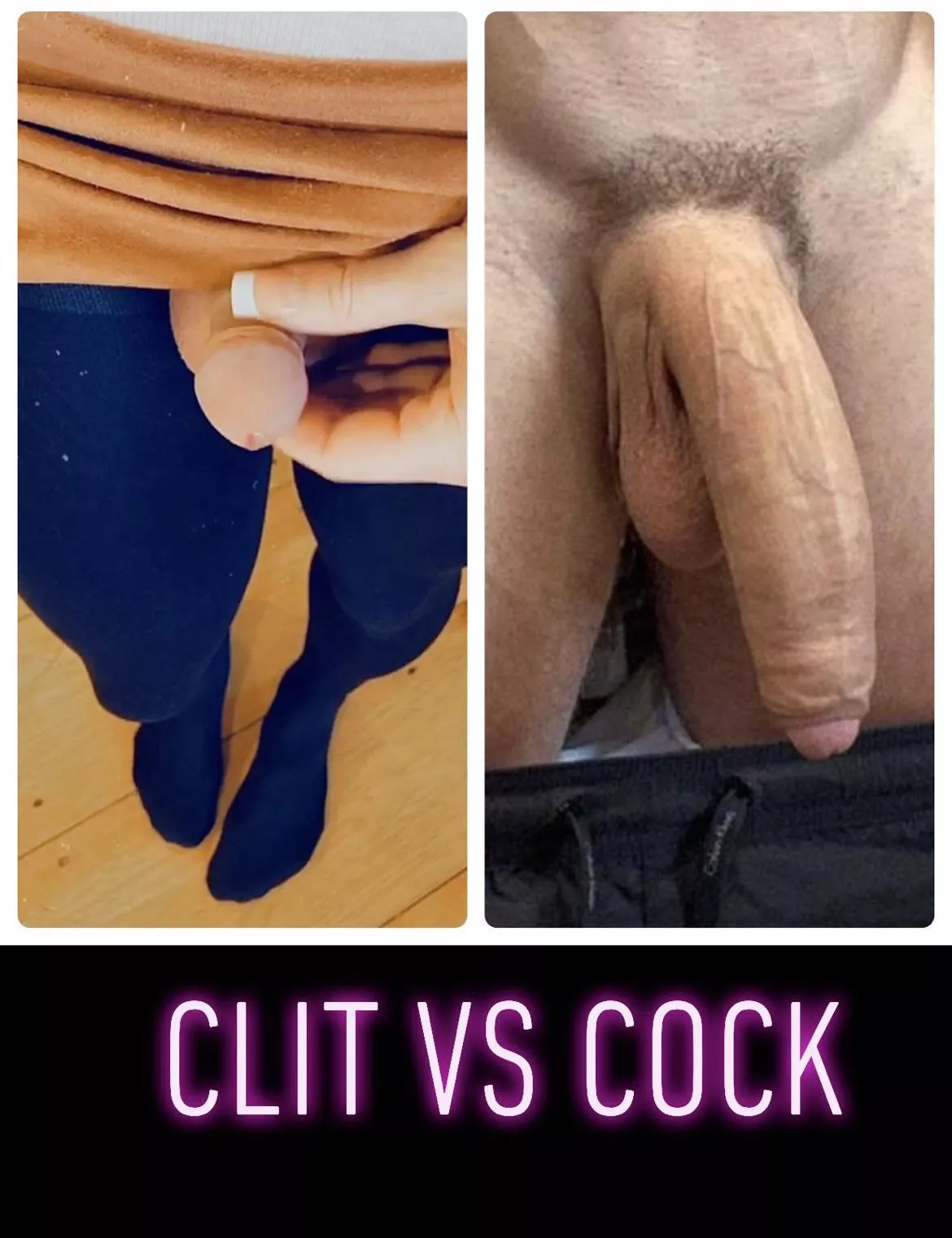 Clit Vs. Cock