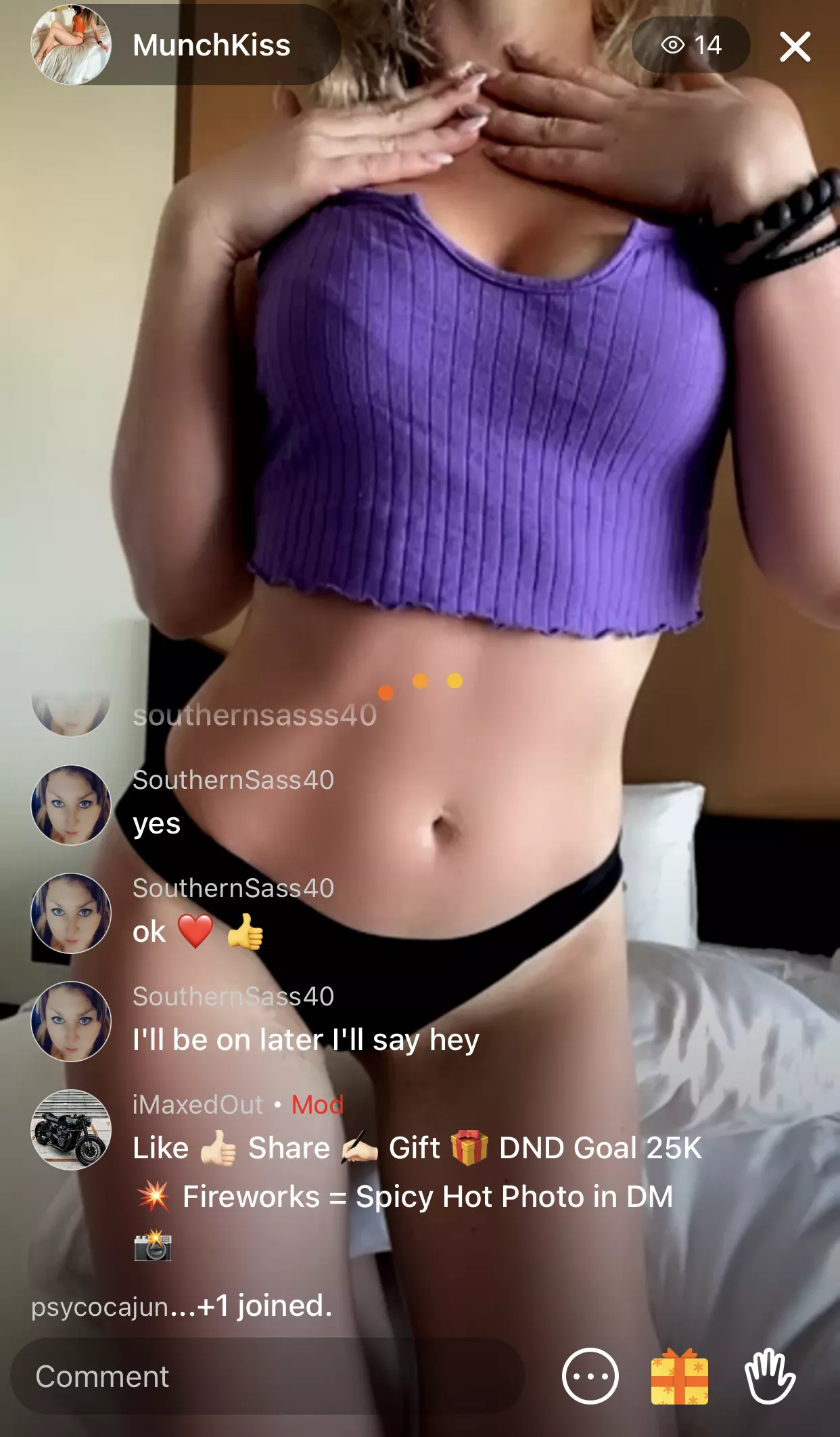 Come and let's get freaky! 😉