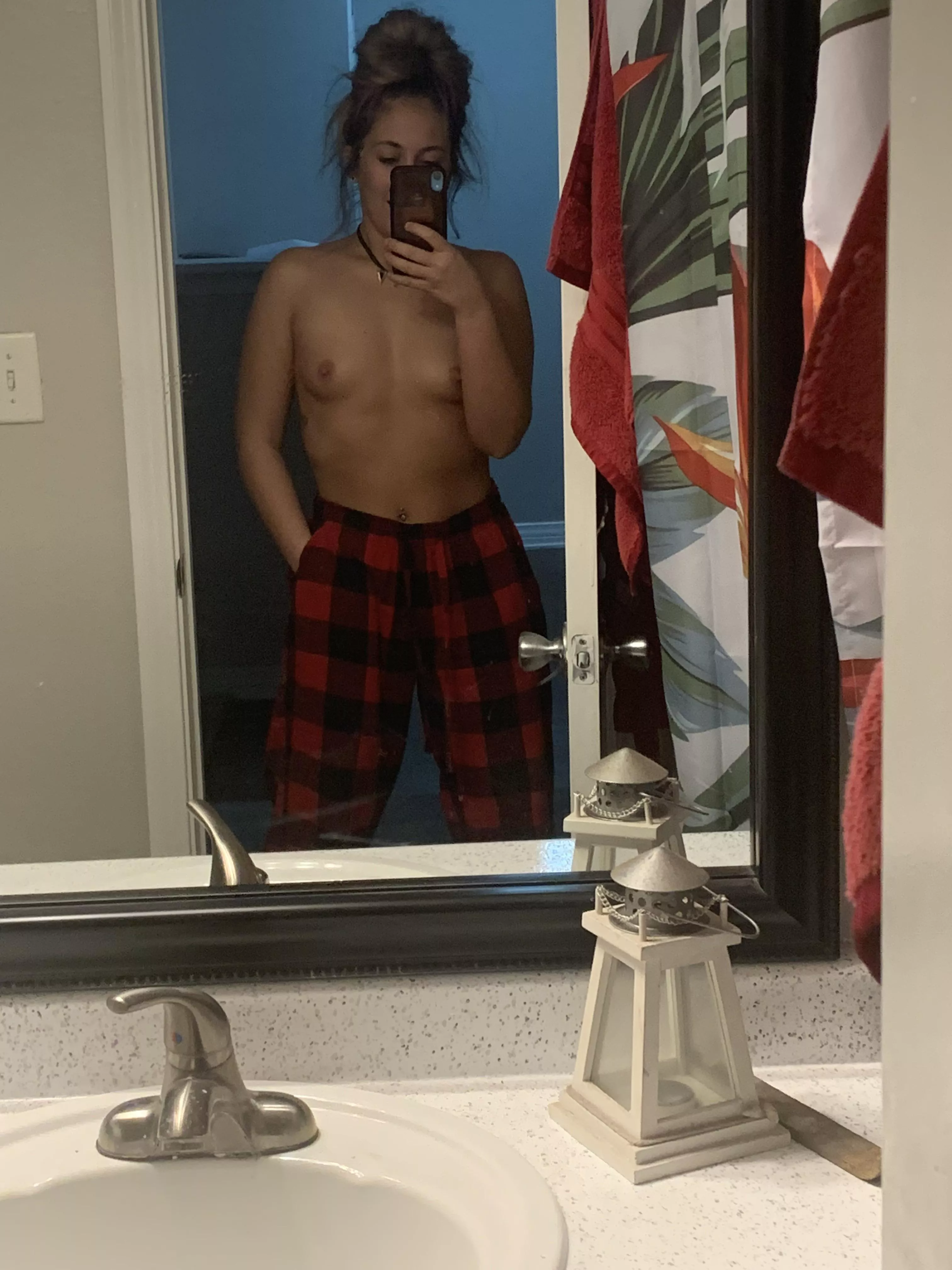 Come back to bed while the kiddos are still asleep 😉