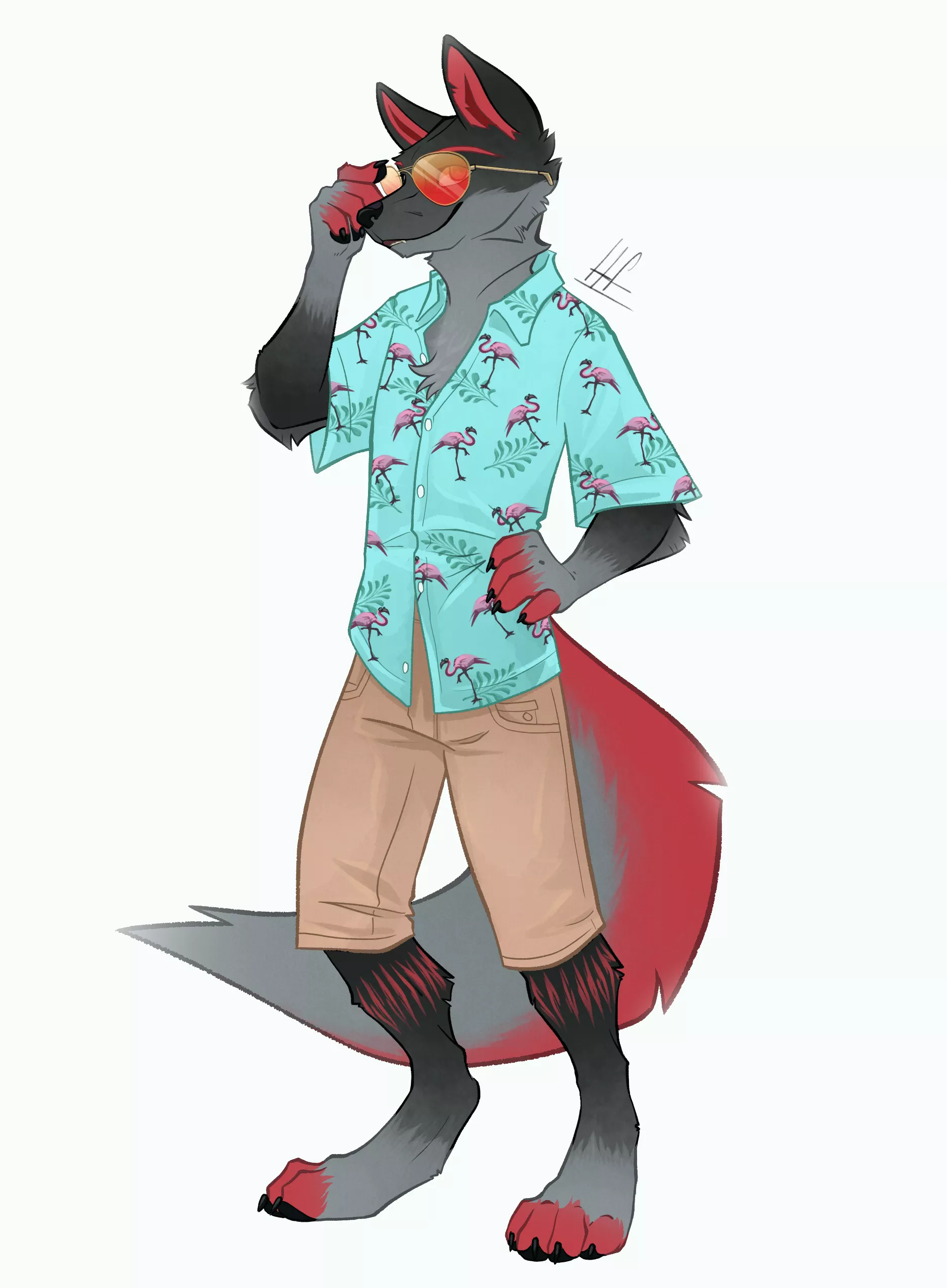 Commission on Instagram [art by me, @heretic.fox on Instagram]