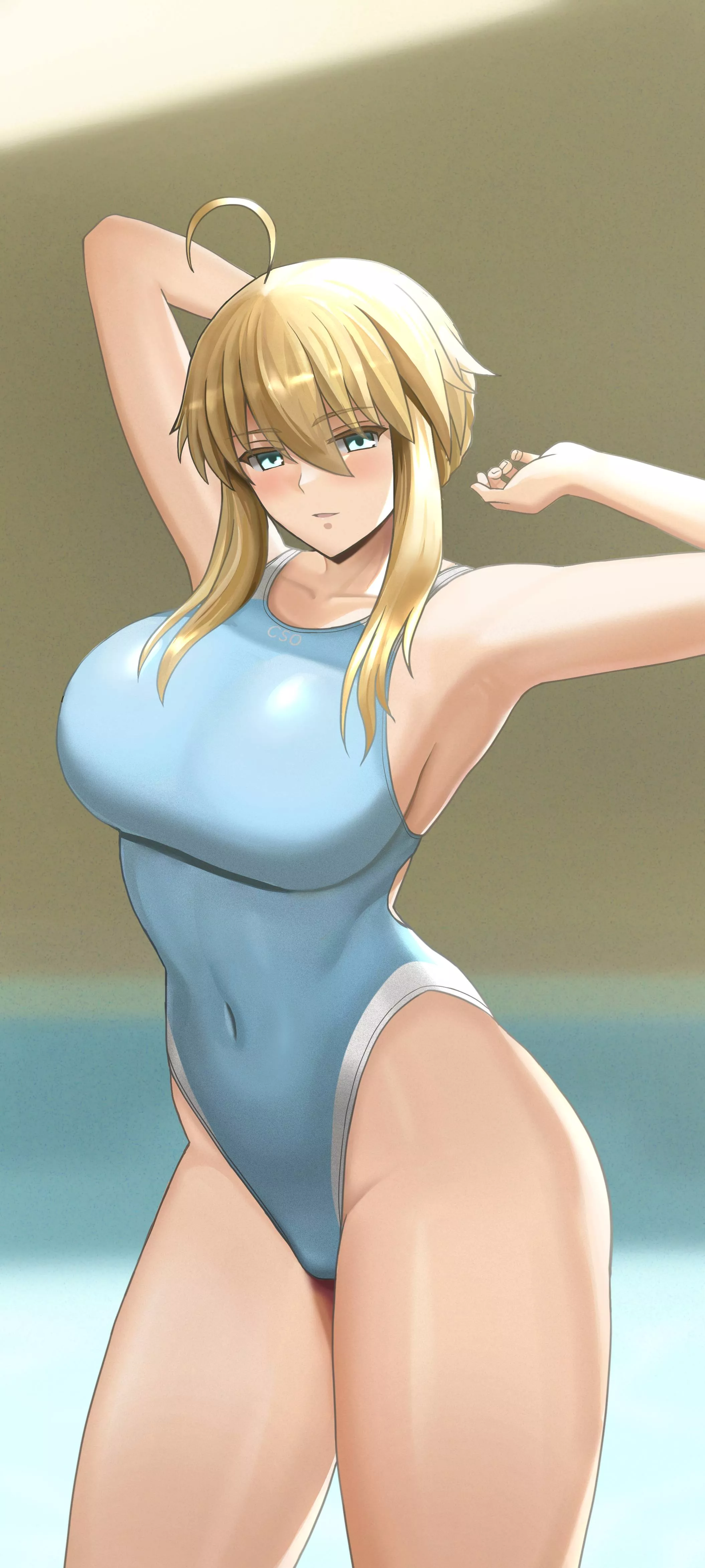 Competition Swimsuit Altria (Higofushi ) (X-post from r/animebodysuits)