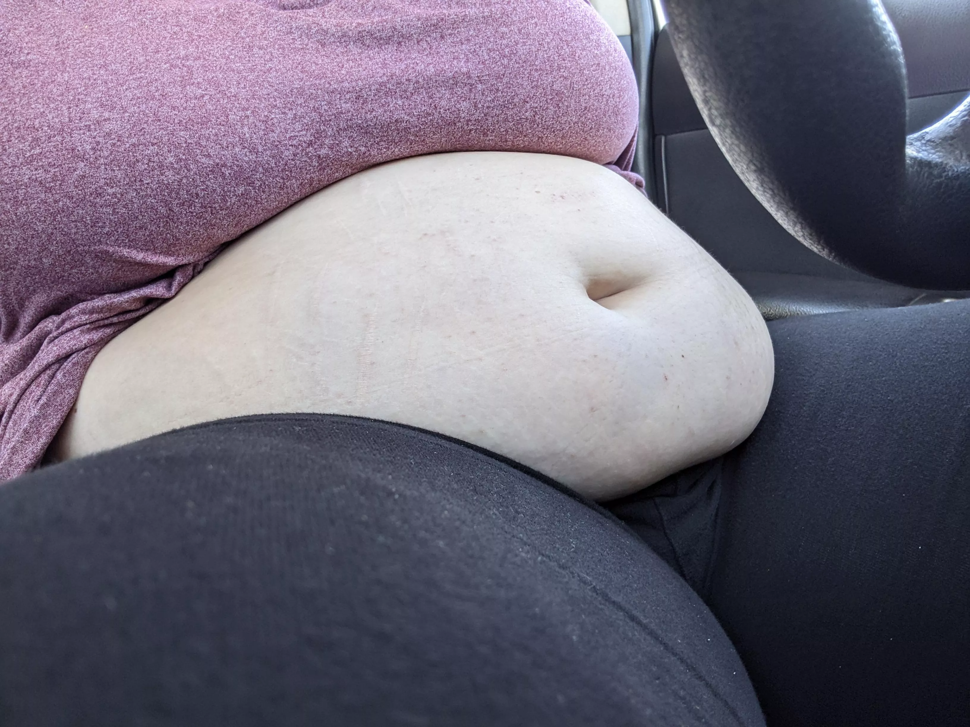 Completely stuffed and still wanting more. 🥵