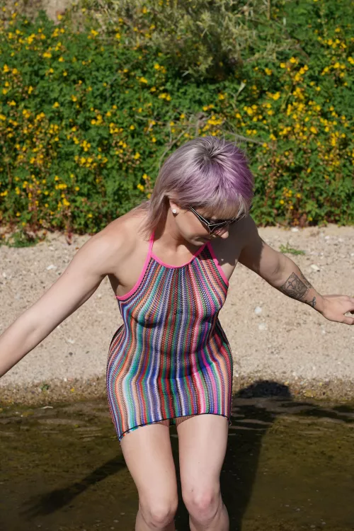 Could I convince you to get in the icky water?