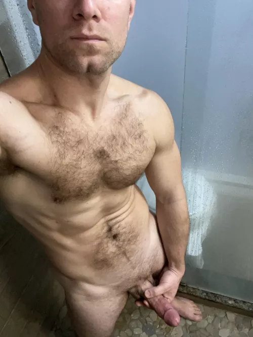 Could use some company in the shower