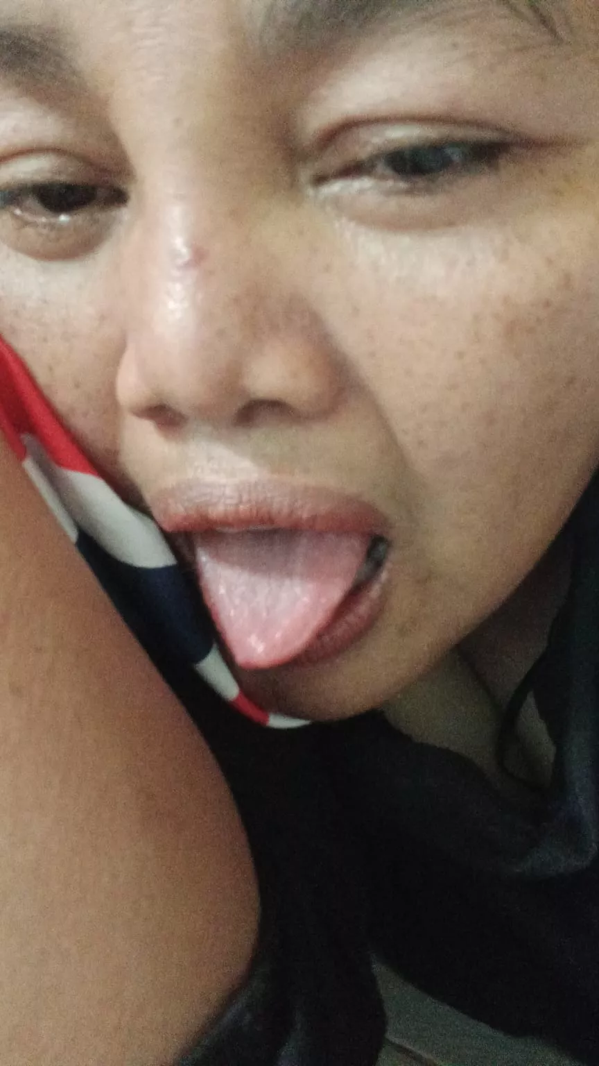 Covered my mouth 💦💦💦💦