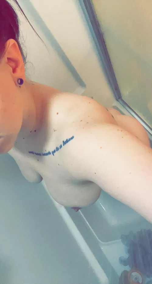 Cum and get in the shower with me this morning 🤭💋🍑💦